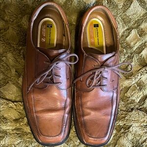 Dockers Tan Leather Men's Oxfords